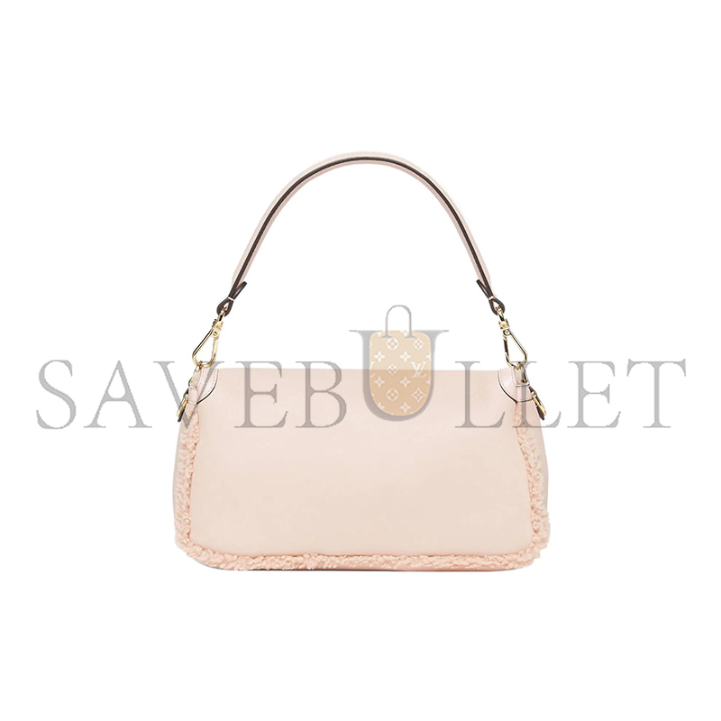 FENDI LAMBSKIN SHEARLING BAGUETTE SOAP 8BR600ALMRF136T (28*14*8cm)